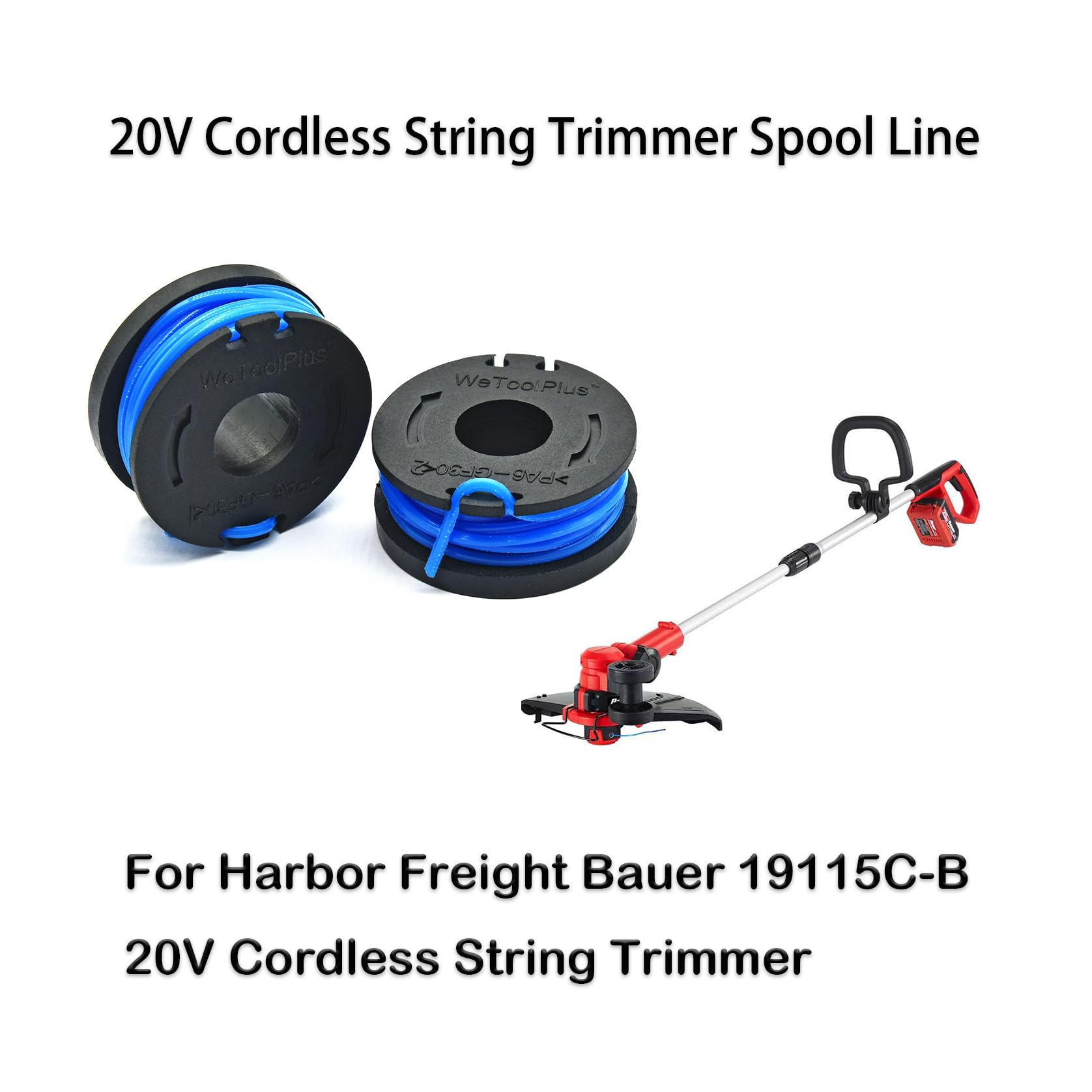 Gardening Tools Harbor Freight - 화물용 20V 전기 스트링 트리머 모델