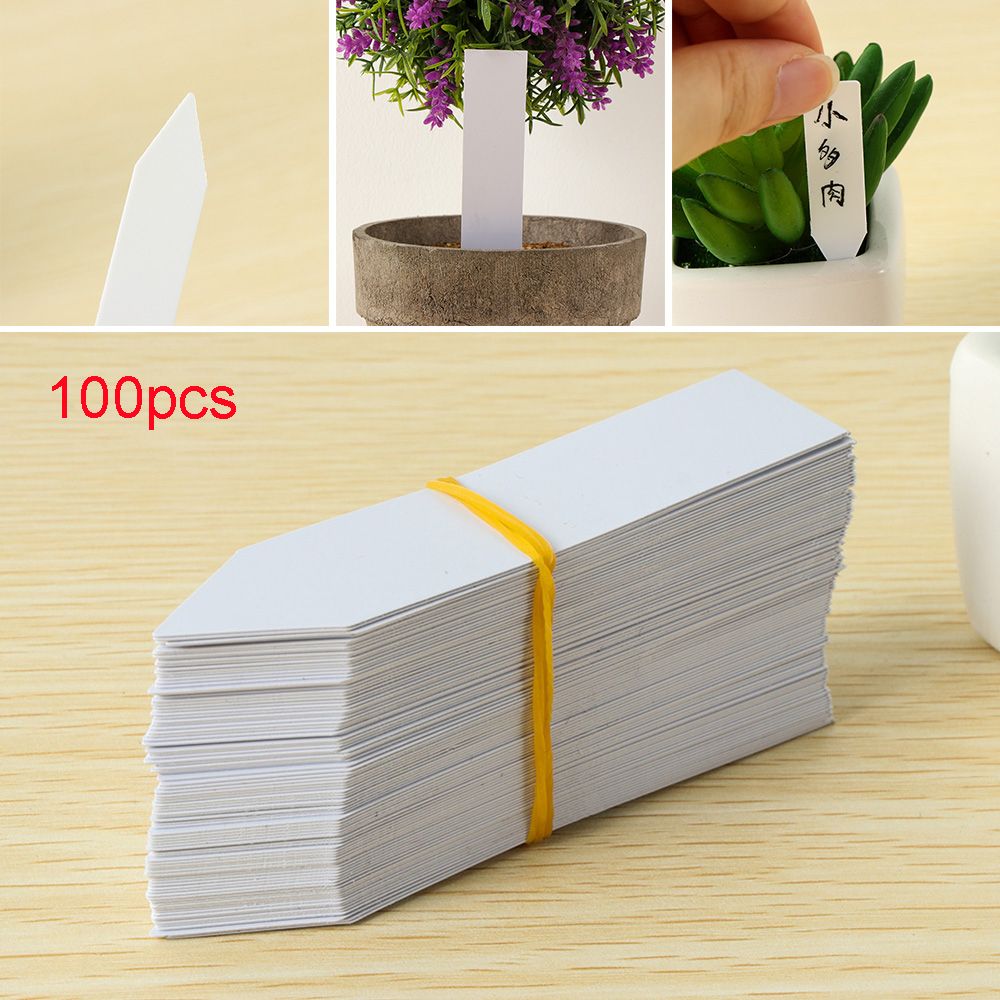 Garden Label Marker - 100Pcs 재사용 가능한 분류 마커 방수