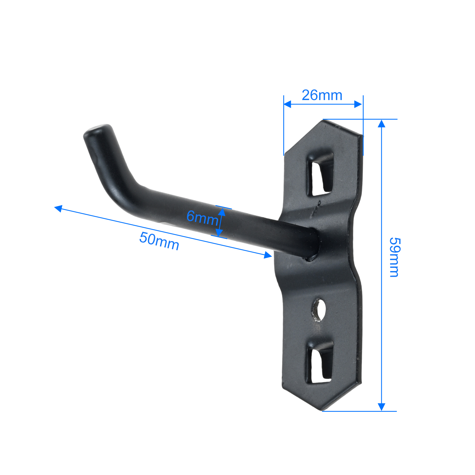 10개/세트 50mm 블랙홀 보드 훅 스틸 주방/정원/ - Gardening Tools Australia 리뷰 및 가격
