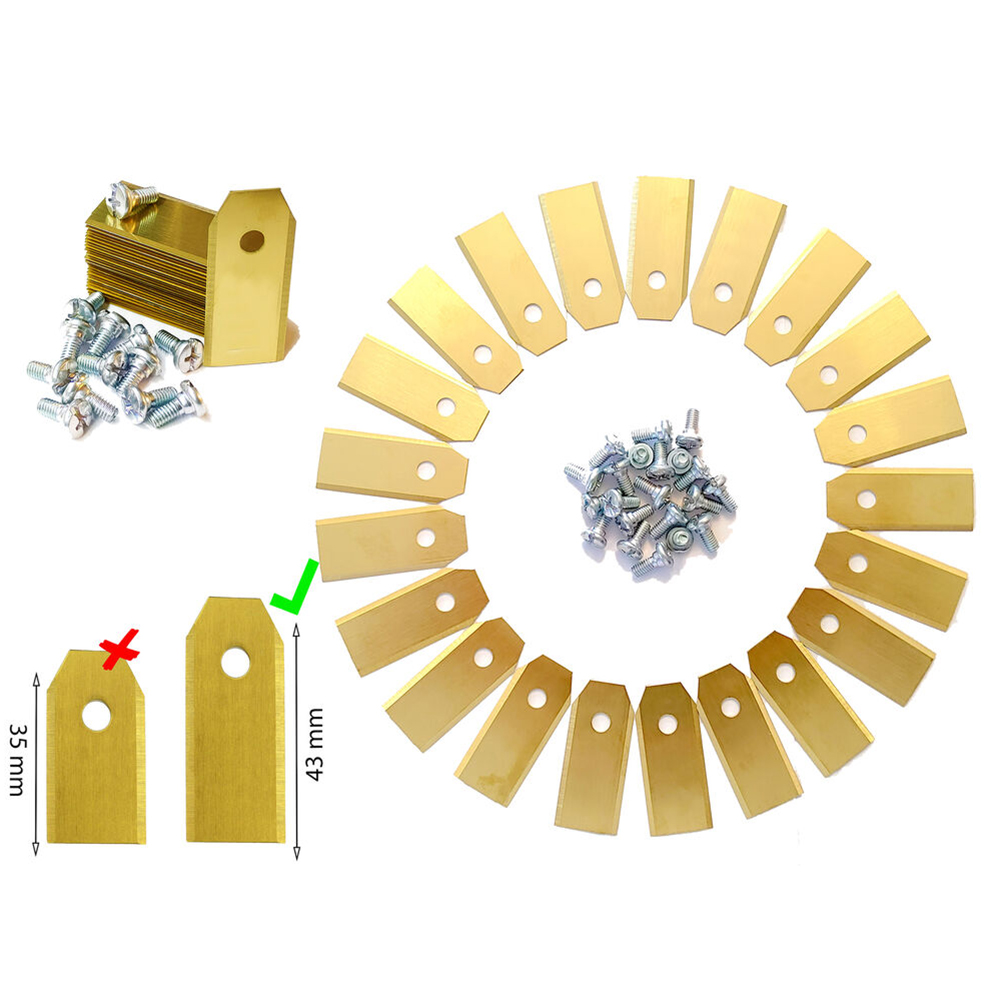 로봇 잔디 깎는 기계 블레이드, 교체 블레이드, 43m - Gardening Tools Australia 리뷰 및 가격