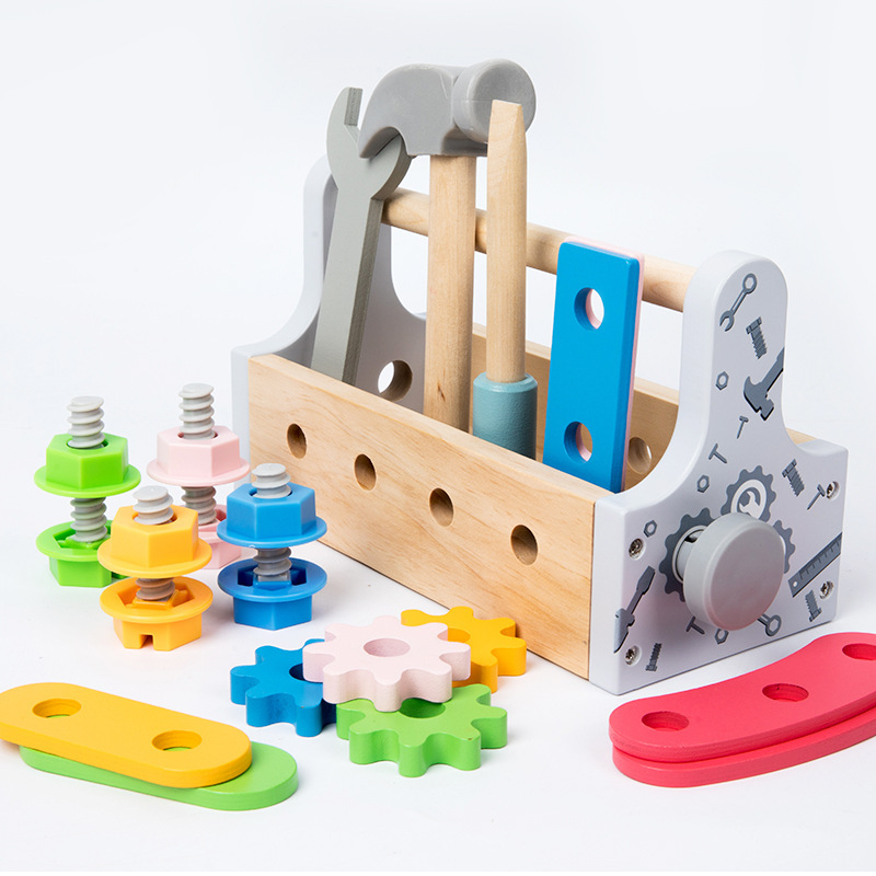 어린이 도구 상자 나무 장난감 놀이 세트, 너트 분해  - Gardening Tools For 10 Year Olds 리뷰 및 가격