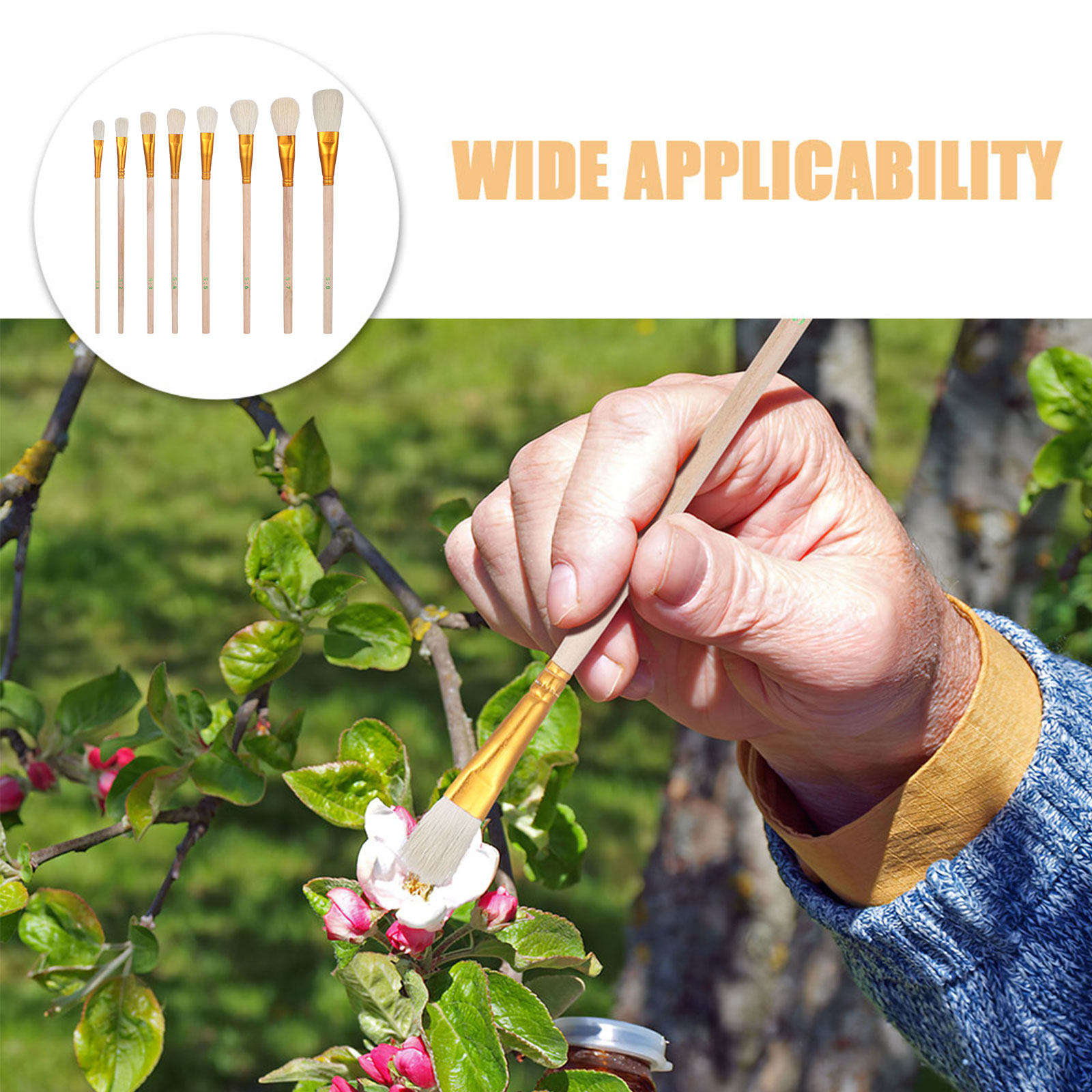 16Pcs 꽃 꽃가루 살포기 브러쉬 키트 수경 재배 화 - Gardening Tools Vegetables 리뷰 및 가격