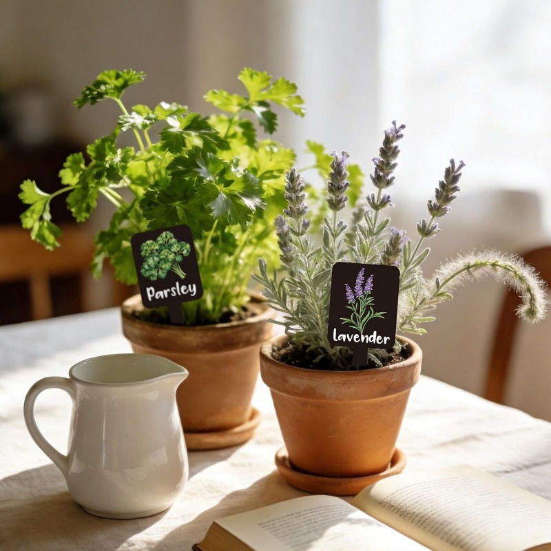 24개 식물 라벨 세트, 이름표가 있는 허브 정원 마커 - Plant Label Tags 리뷰 및 가격
